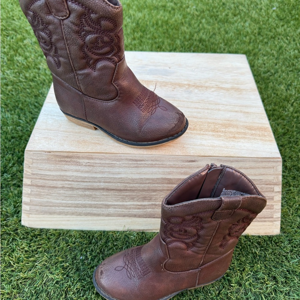 Brown Cowboy Boots for Kids